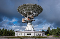 RT-32 radio telescope, Latvia.